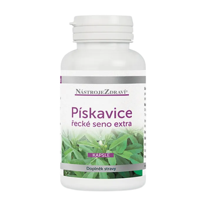 Nástroje zdraví Pískavice řecké seno extra 60 kapslí